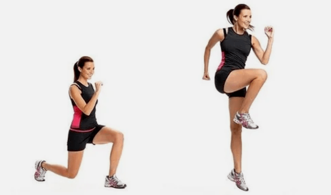 Lights to lose weight of the legs