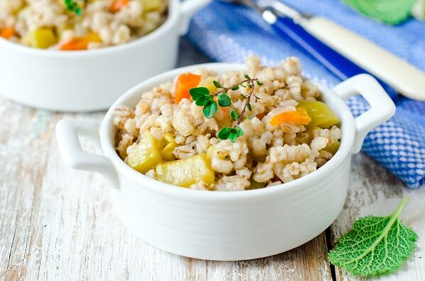Oatmeal porridge to lose weight in a week.