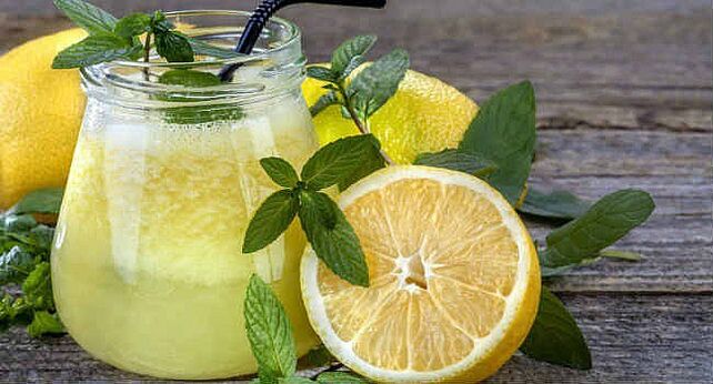 lemon water on diet