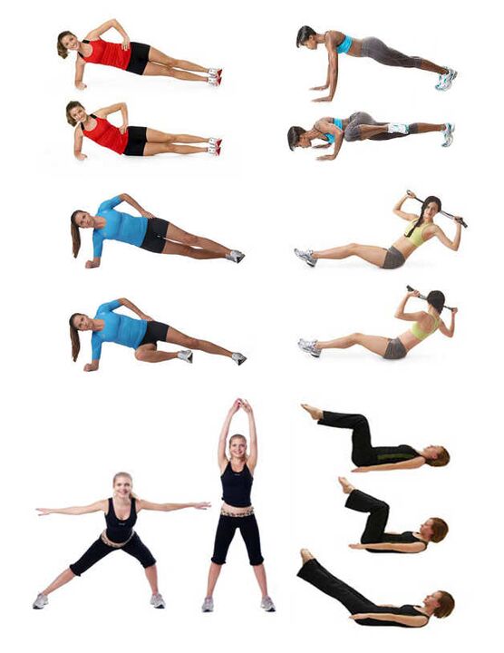 Losing weight exercises