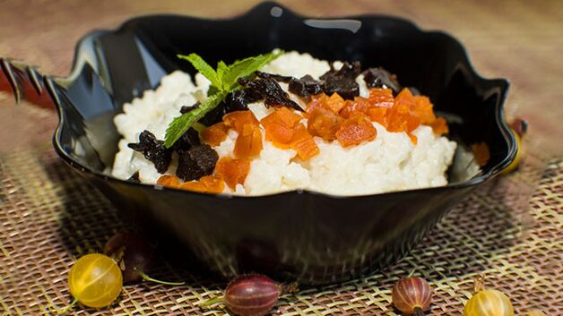 Gachas with fruits